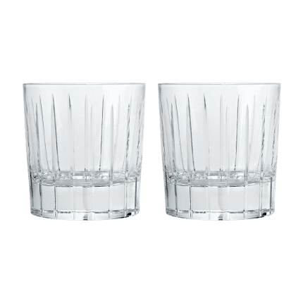 christofle Set of 2 double old fashioned glasses