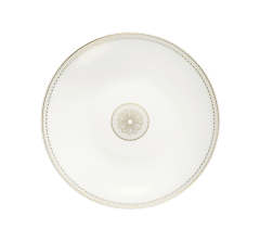 christofle porcelain open vegetable dish gold finish 0