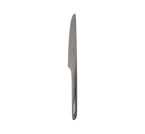 christofle stainless steel dessert knife - black colour 2