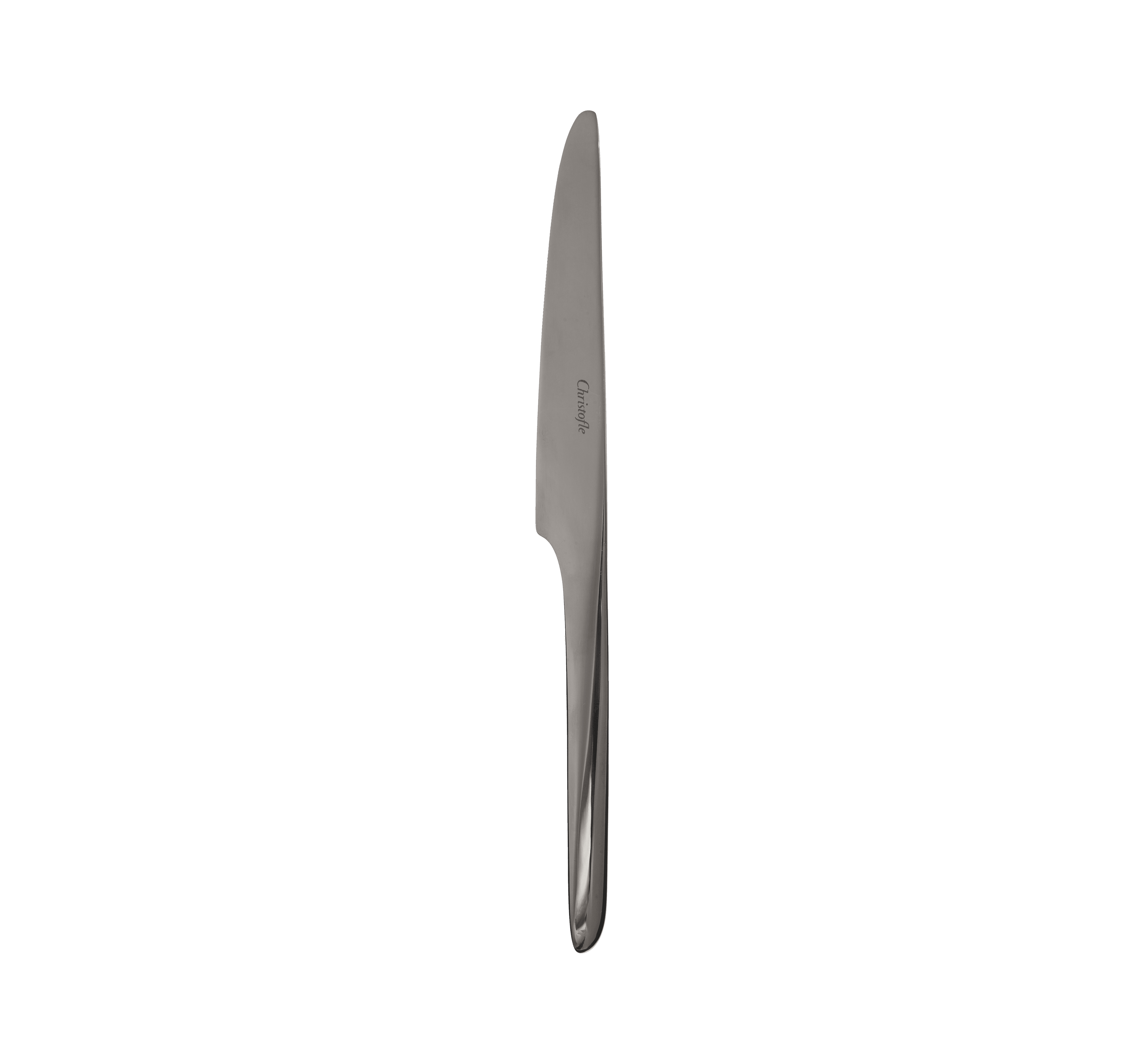 christofle black stainless steel dessert knife 2