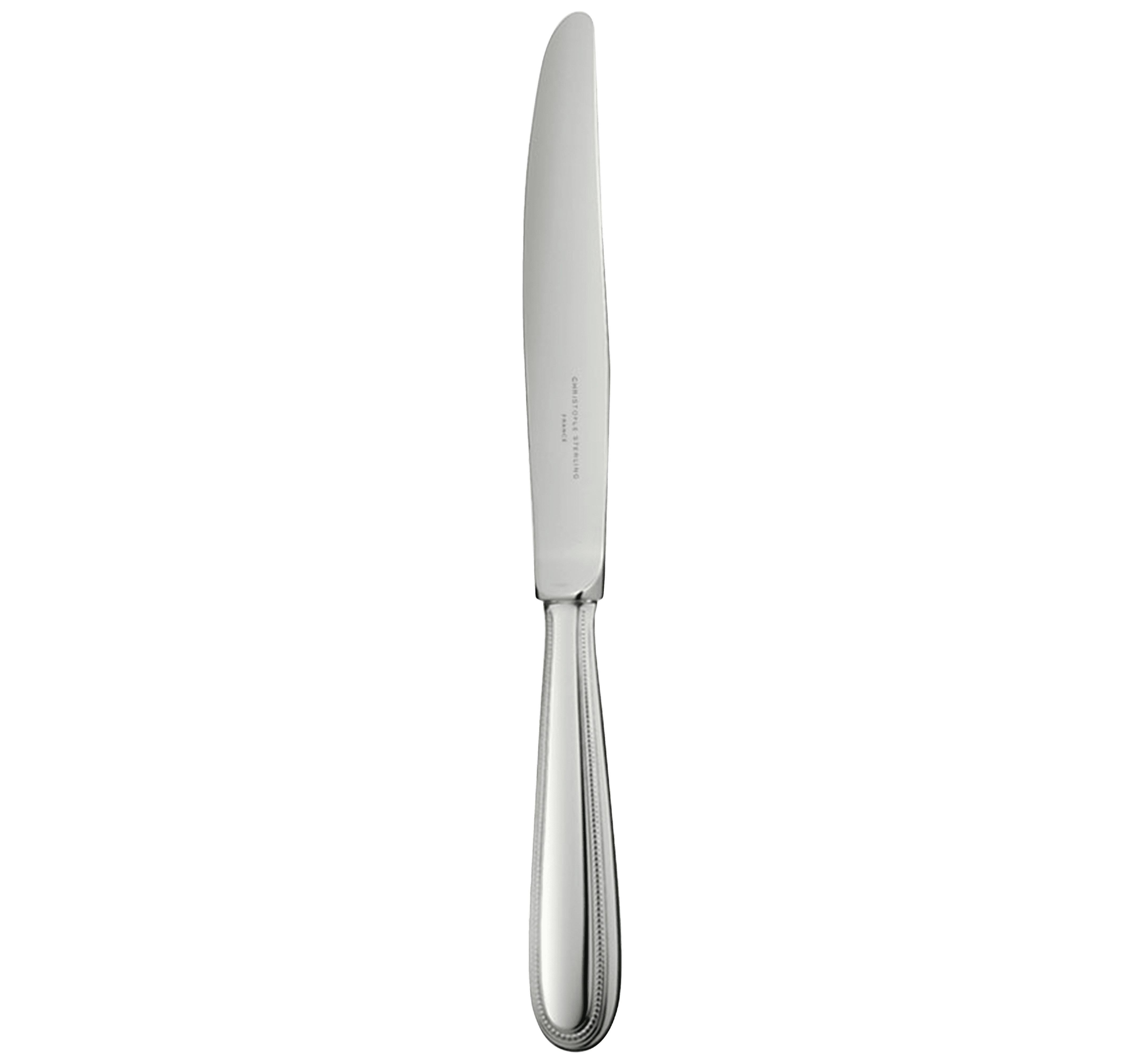 christofle couteau de table en argent massif 1