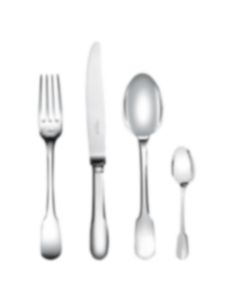 Flatware set for 12 people (48 pieces) Cluny  Silver plated