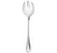 christofle salad serving fork spatours  silver plated 1