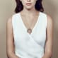 christofle sterling silver large double circle necklace 2