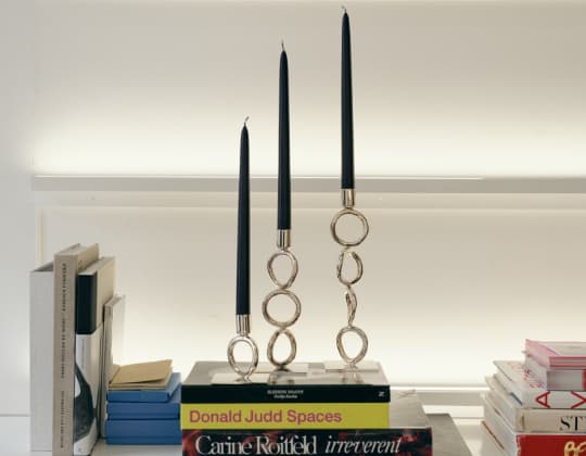 Silver-plated Candelabra Vertigo