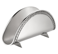 christofle napkin holder malmaison  silver plated 4