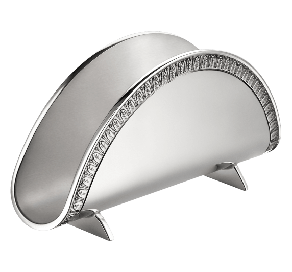 christofle napkin holder malmaison  silver plated 4