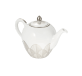 Porcelain Round teapot 1,5L - Platinum