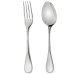 Flatware set for children (2 pieces) Perles  Silver plated