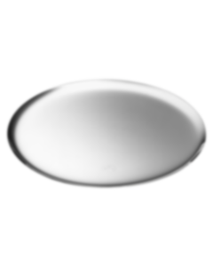 Round platter Silver Time  Silver plated