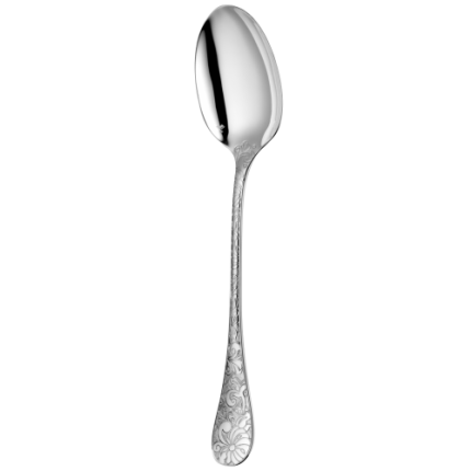 Serving spoon Jardin d'Eden Sterling silver