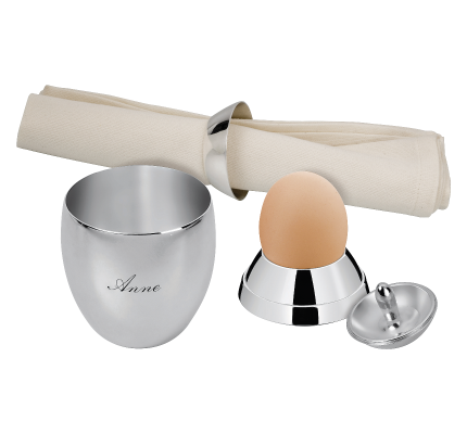 christofle birth egg oeuf  silver plated 1