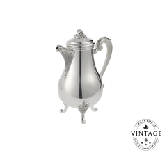 christofle vintage silvered coffee pot 1