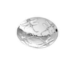 christofle silver-plated dragonfly bowl 1
