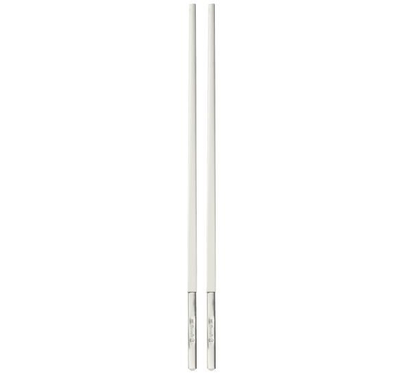 christofle pair of chinese chopsticks uni silver plated and resin 1