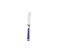 christofle silver-plated butter spreader - marbled blue 1
