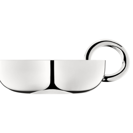 christofle bowl 12cm vertigo  silver plated 1