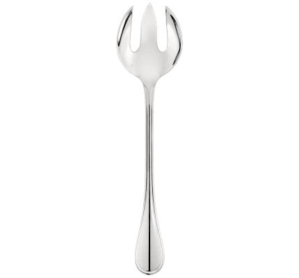 christofle silver-plated salad serving fork 1
