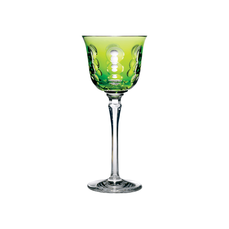 Lime Crystal Wine Glass Kawali