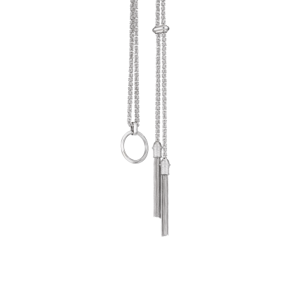 christofle sterling silver eyeglass holder long necklace 1