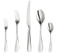 christofle 75-piece stainless steel flatware set with chest 1