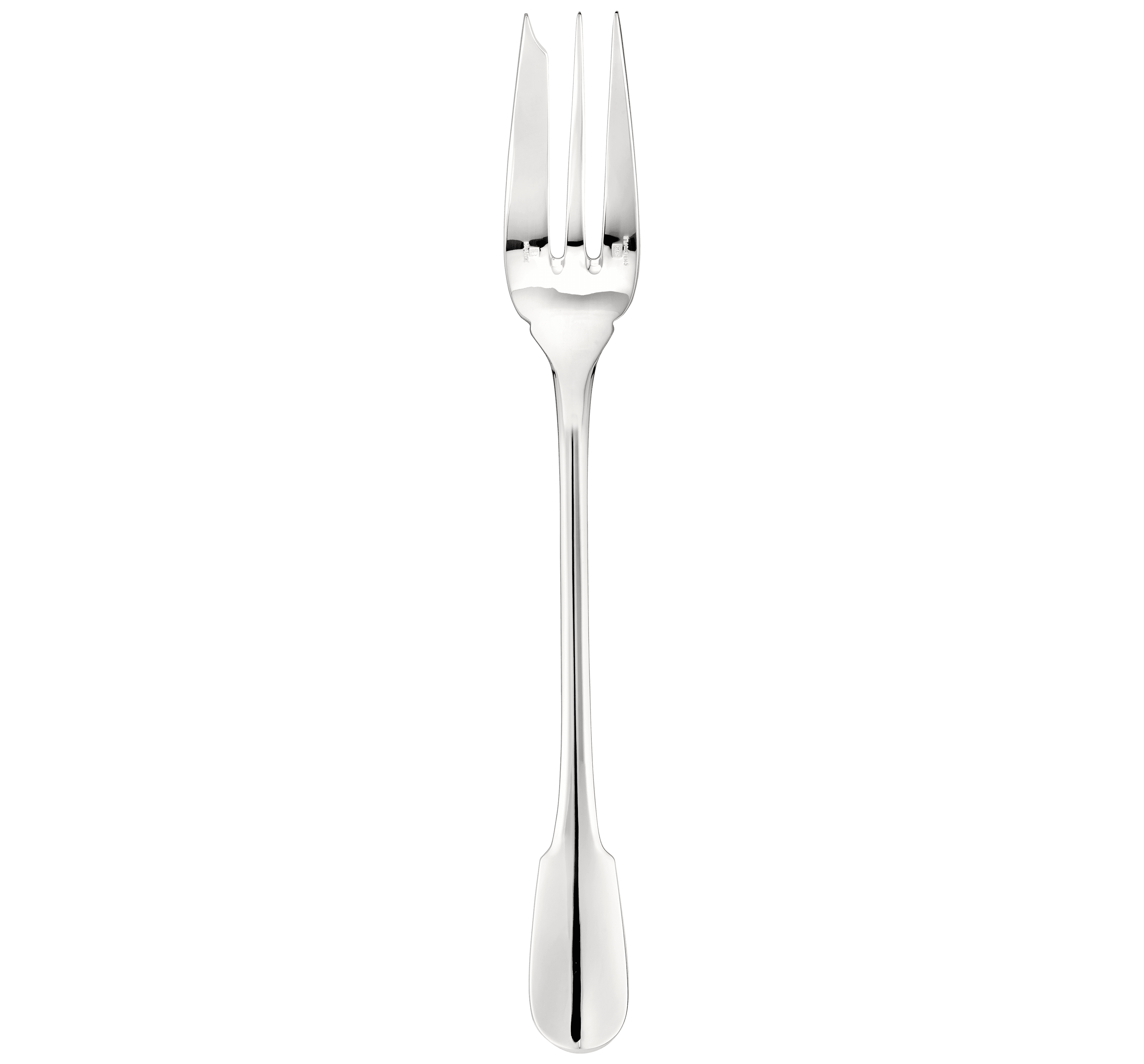 christofle fourchette à servir en métal argenté 1