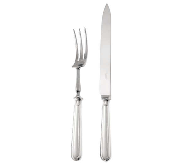 Set of 2 Silver-Plated Carving Pieces | Albi Set of 2 Silver-Plated Carving Pieces | Albi