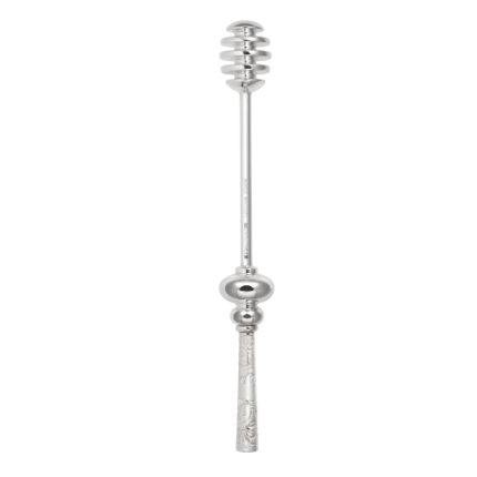 Silver plated honey spoon