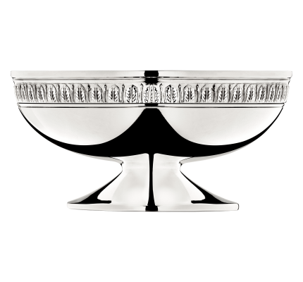 Low bowl on stand 14,5cm Malmaison  Silver plated
