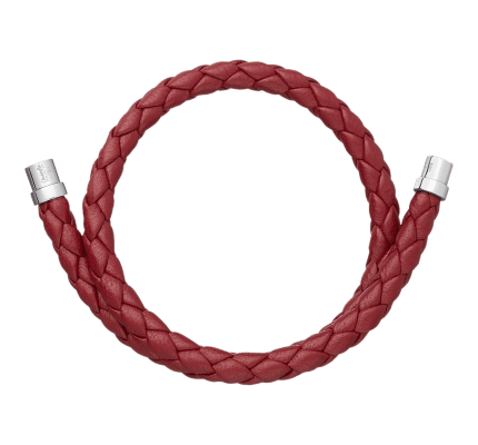christofle cuir duo complice rouge 1