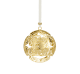 christofle silver-plated christmas ornament 2022 edition - gold 0