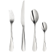 christofle 48-piece stainless steel flatware set with free chest 2