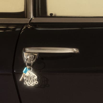 christofle sterling silver key chain ho - henri d'orléans 1