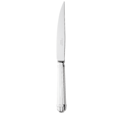 christofle steak knife aria  silver plated 2
