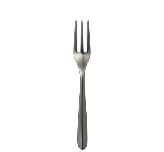 christofle black stainless steel fish fork 0
