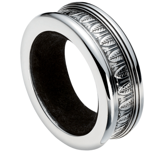 christofle bacchus ring malmaison  silver plated 0