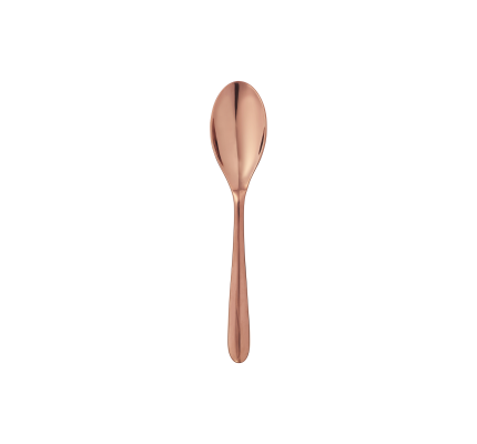 christofle cuillère à café en acier - coloris cuivre 3