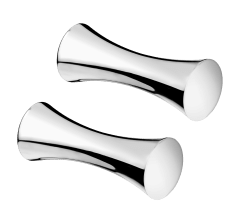 christofle knife/chopstick rests, set of 2 uni  silver plated 0