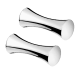 christofle Knife/Chopstick Rests, Set of 2 Uni  Silver plated