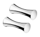christofle knife/chopstick rests, set of 2 uni  silver plated 0