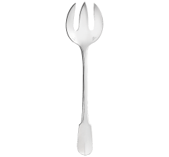 christofle salad serving fork cluny  silver plated 2
