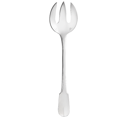 christofle fourchette à servir la salade en métal argenté 2