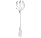 christofle salad serving fork cluny  silver plated 2
