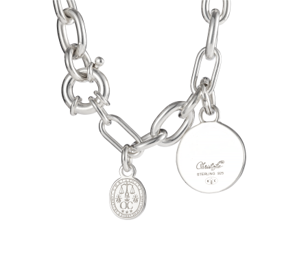 christofle sterling silver medal - ondulations 1