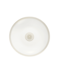 christofle Porcelain Open Vegetable Dish Gold Finish