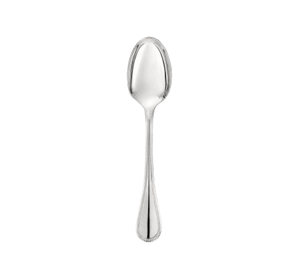 christofle espresso spoon perles  silver plated 1