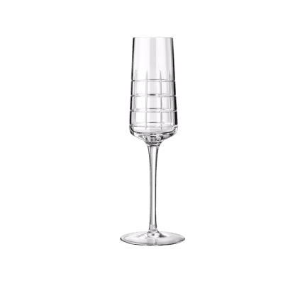 christofle champagne flute in crystal 1