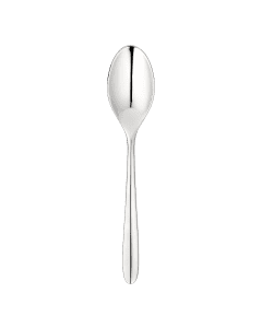 Lot De 6 Grandes Cuillères Christofle Modèle Ruban Croisé – Métal Argenté