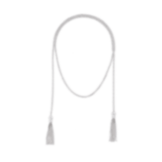 christofle Sterling Silver Tie Necklace Chain 