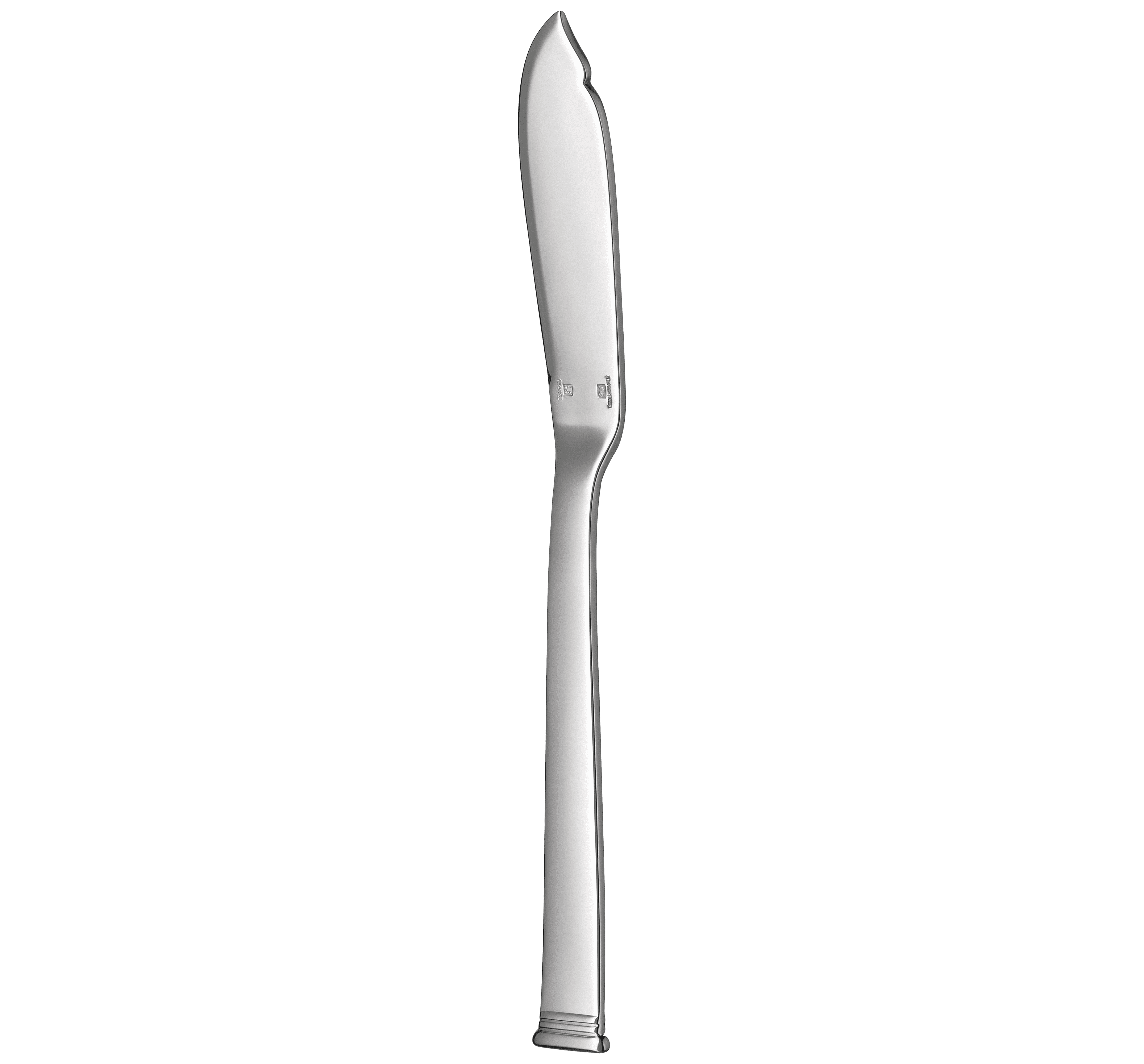 christofle couteau à poisson en métal argenté 3